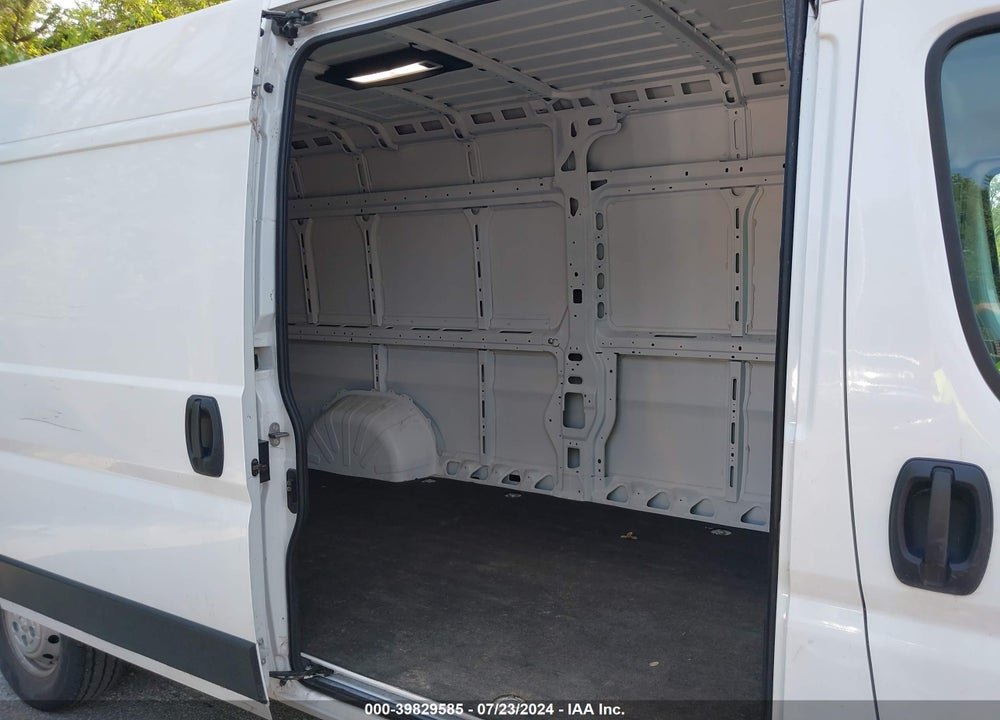 2023 RAM PROMASTER 3500 CARGO VAN HIGH ROOF 159 WB EXT VIN: 3C6MRVJG0PE546256