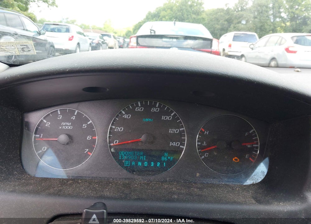 2006 CHEVROLET IMPALA LT VIN: 2G1WT55K269358281