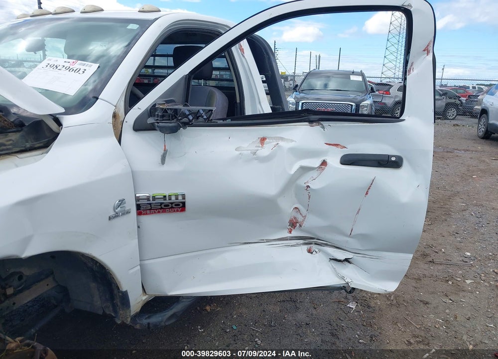 2012 RAM 3500 CHASSIS ST/SLT VIN: 3C7WDTAL9CG144853