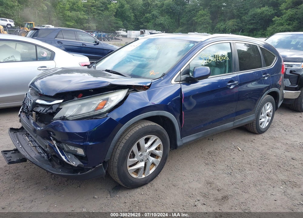 2015 HONDA CR-V EX-L VIN: 5J6RM4H75FL081941
