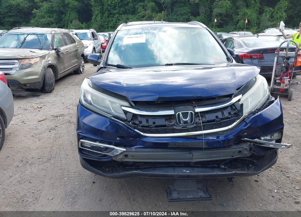 2015 HONDA CR-V EX-L VIN: 5J6RM4H75FL081941