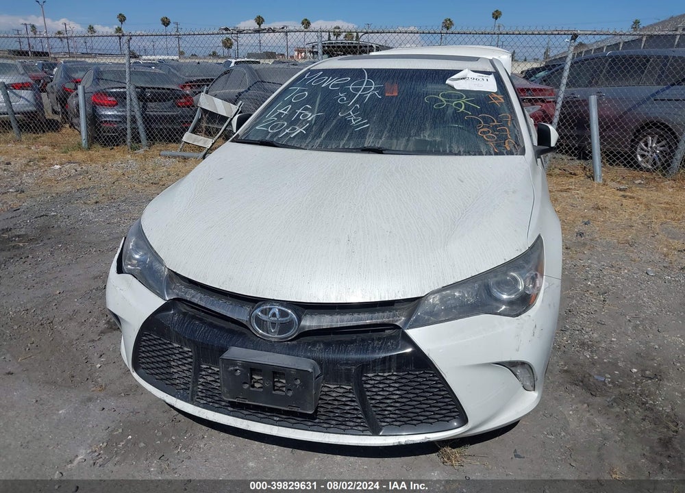 2017 TOYOTA CAMRY SE VIN: 4T1BF1FK0HU355580