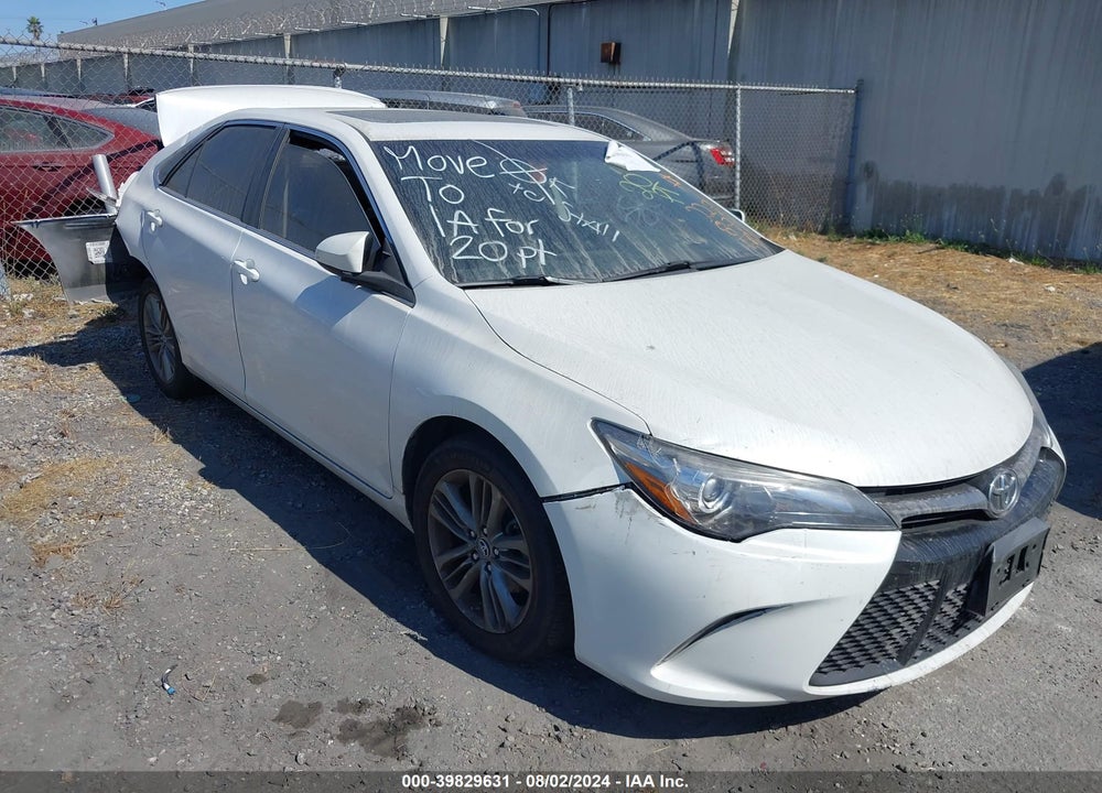 2017 TOYOTA CAMRY SE VIN: 4T1BF1FK0HU355580