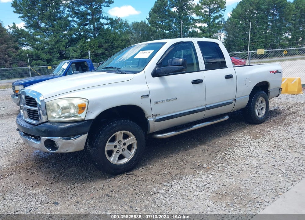 2006 DODGE RAM 1500 SLT/TRX4 OFF ROAD/SPORT VIN: 1D7HU18296S648992