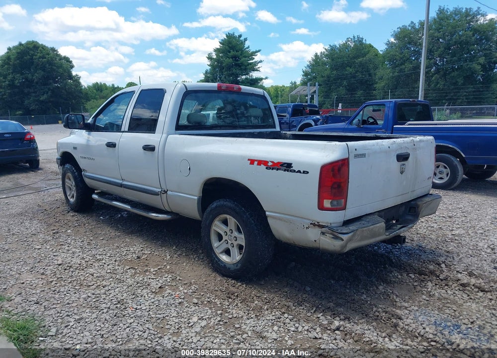 2006 DODGE RAM 1500 SLT/TRX4 OFF ROAD/SPORT VIN: 1D7HU18296S648992