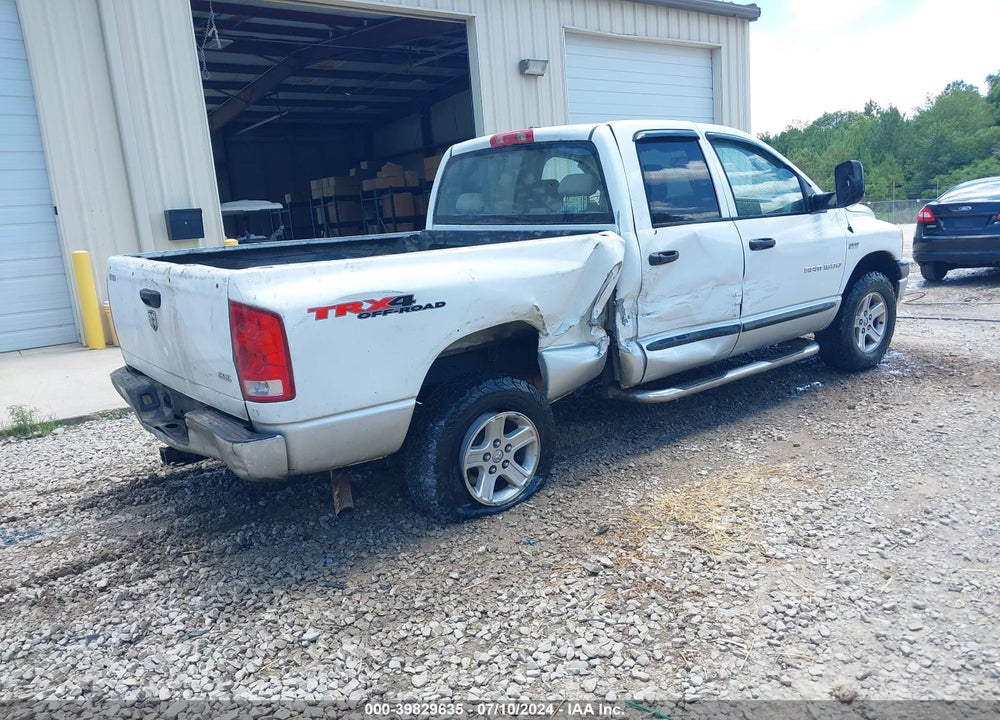 2006 DODGE RAM 1500 SLT/TRX4 OFF ROAD/SPORT VIN: 1D7HU18296S648992