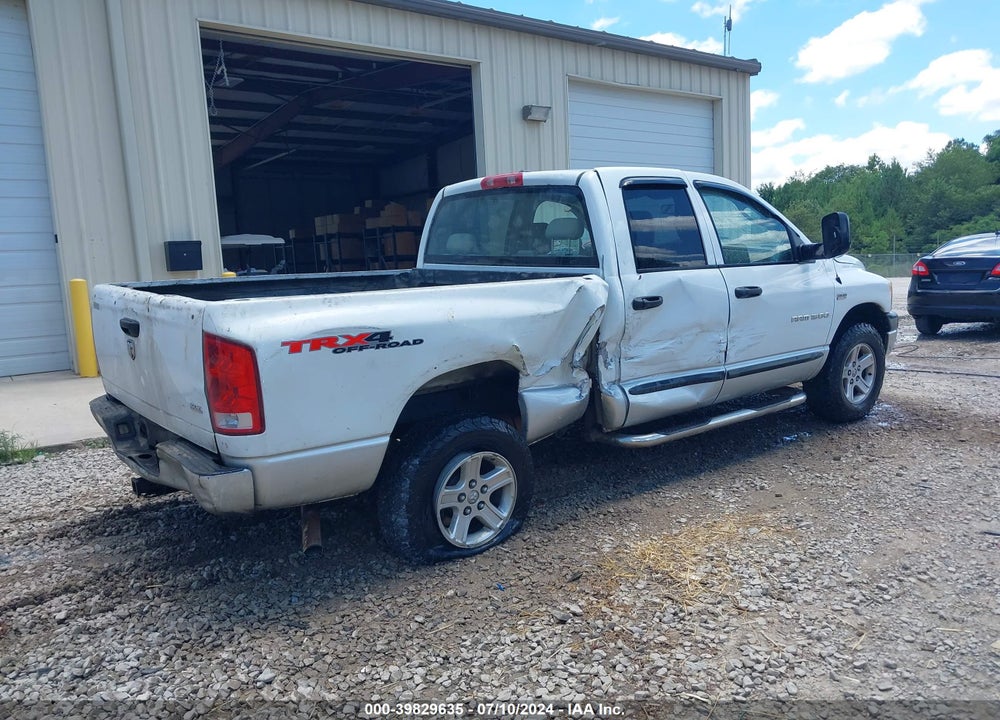 2006 DODGE RAM 1500 SLT/TRX4 OFF ROAD/SPORT VIN: 1D7HU18296S648992