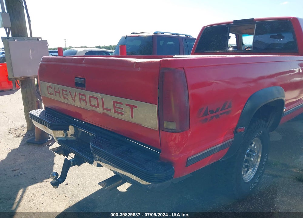 1996 CHEVROLET GMT-400 K2500 VIN: 1GCGK29R9TE182259