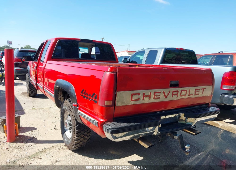 1996 CHEVROLET GMT-400 K2500 VIN: 1GCGK29R9TE182259