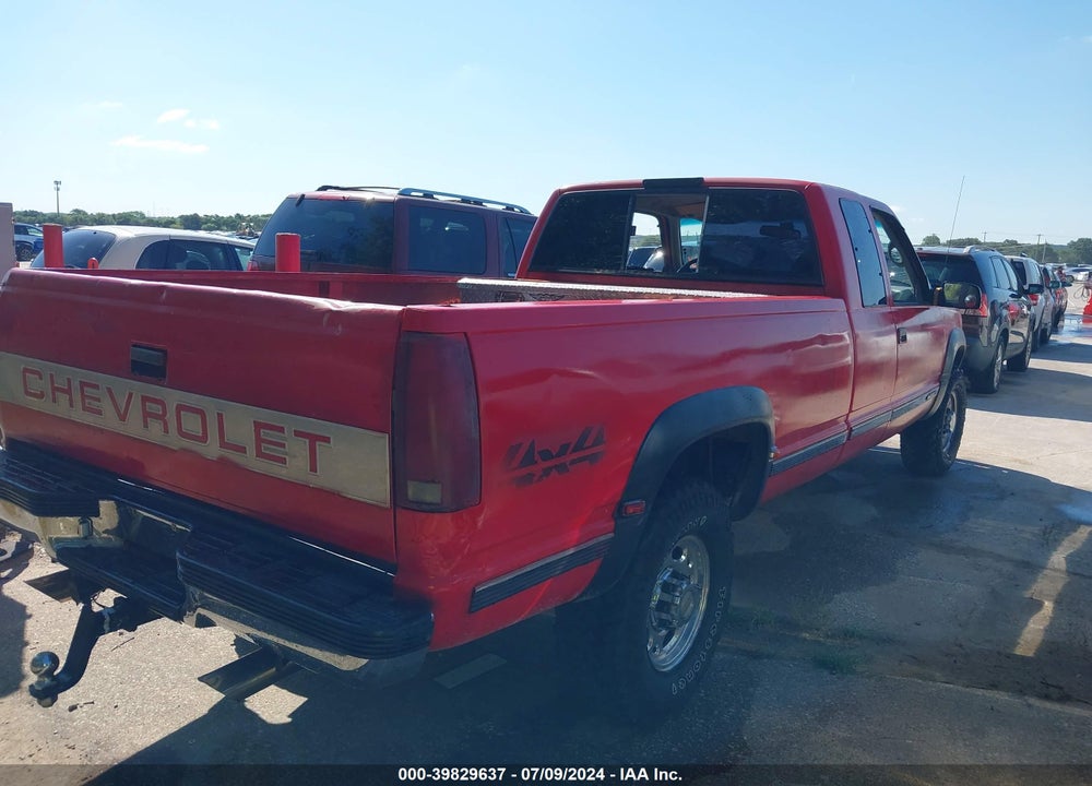 1996 CHEVROLET GMT-400 K2500 VIN: 1GCGK29R9TE182259