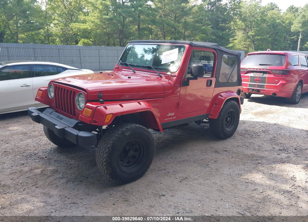 2004 JEEP WRANGLER SE VIN: 1J4FA29184P713198