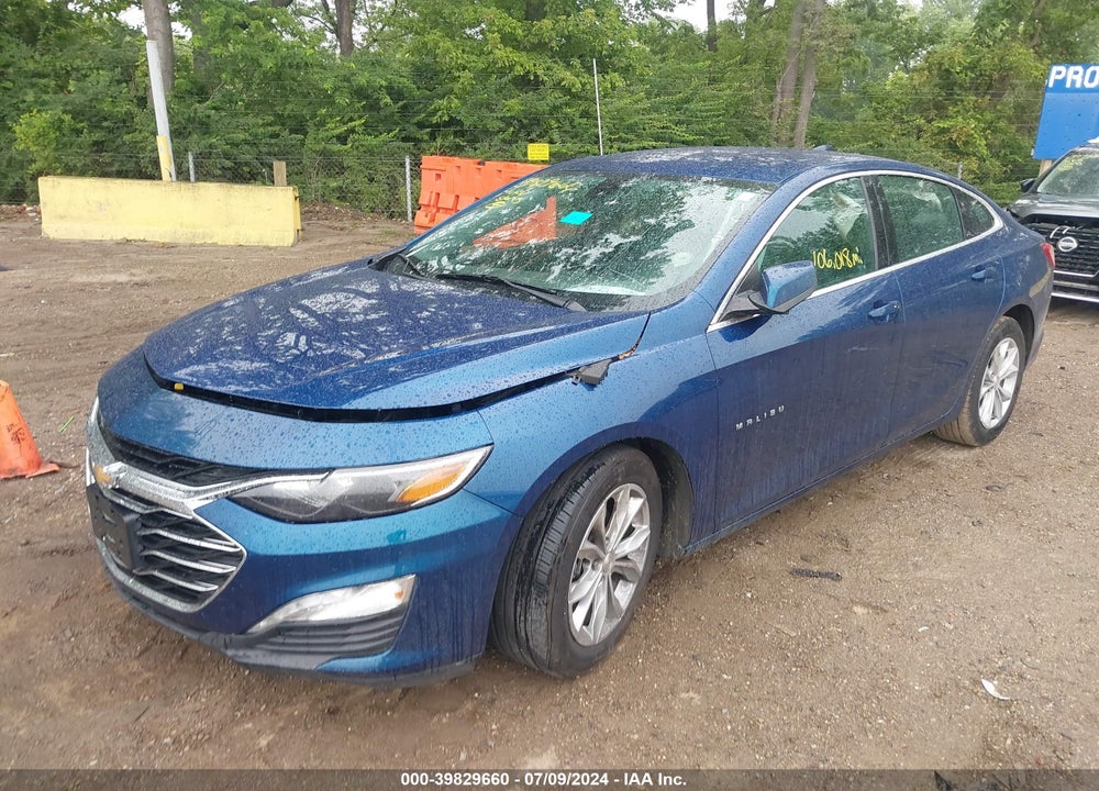 2019 CHEVROLET MALIBU LT VIN: 1G1ZD5ST8KF142525