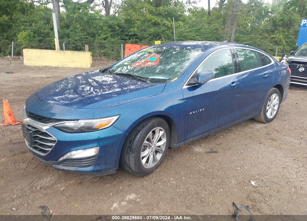 2019 CHEVROLET MALIBU LT VIN: 1G1ZD5ST8KF142525