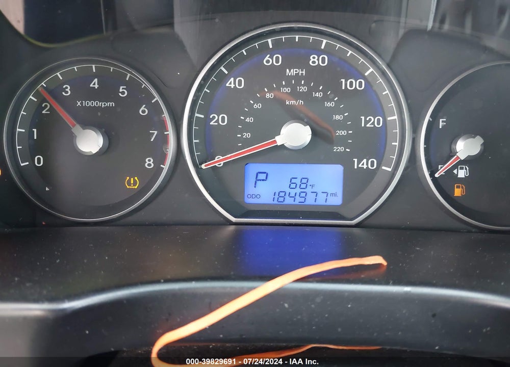 2011 HYUNDAI SANTA FE GLS VIN: 5XYZG3AB2BG024091