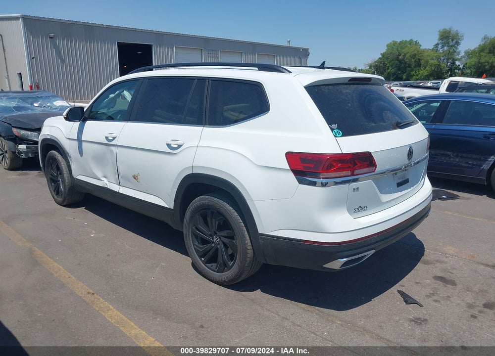 2022 VOLKSWAGEN ATLAS 2.0T SE W/TECHNOLOGY VIN: 1V2WP2CA1NC520945