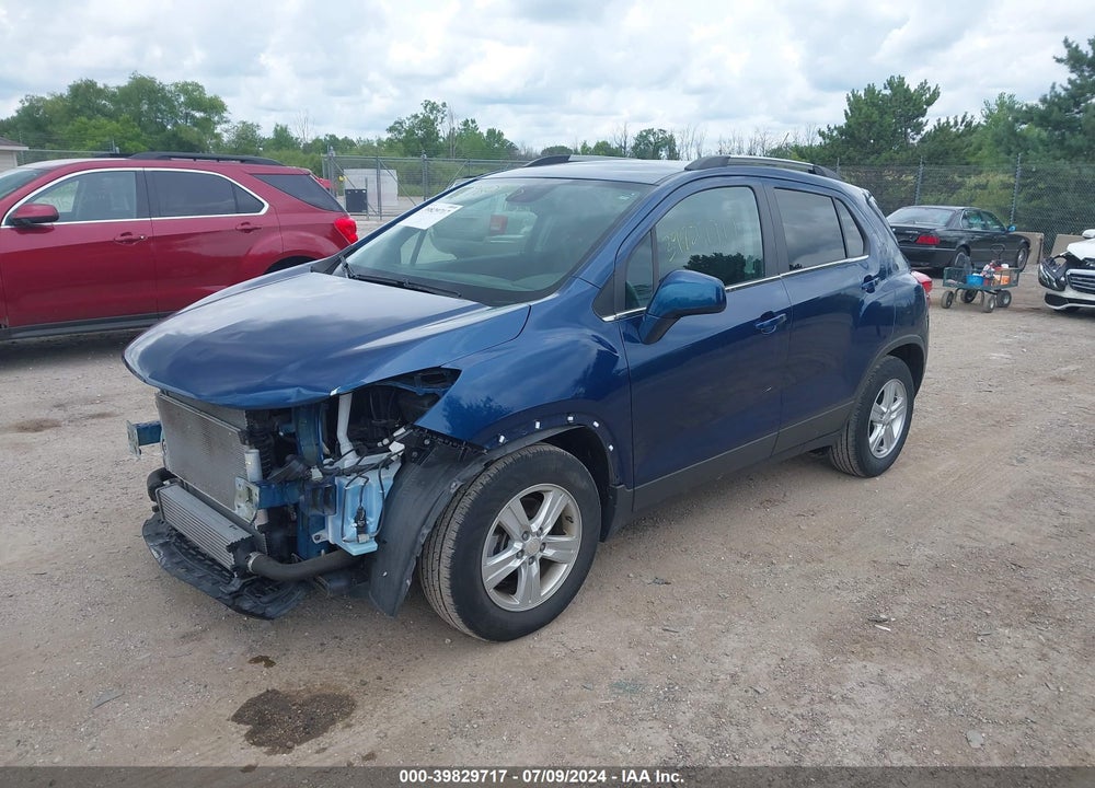 2020 CHEVROLET TRAX FWD LT VIN: 3GNCJLSB4LL288128