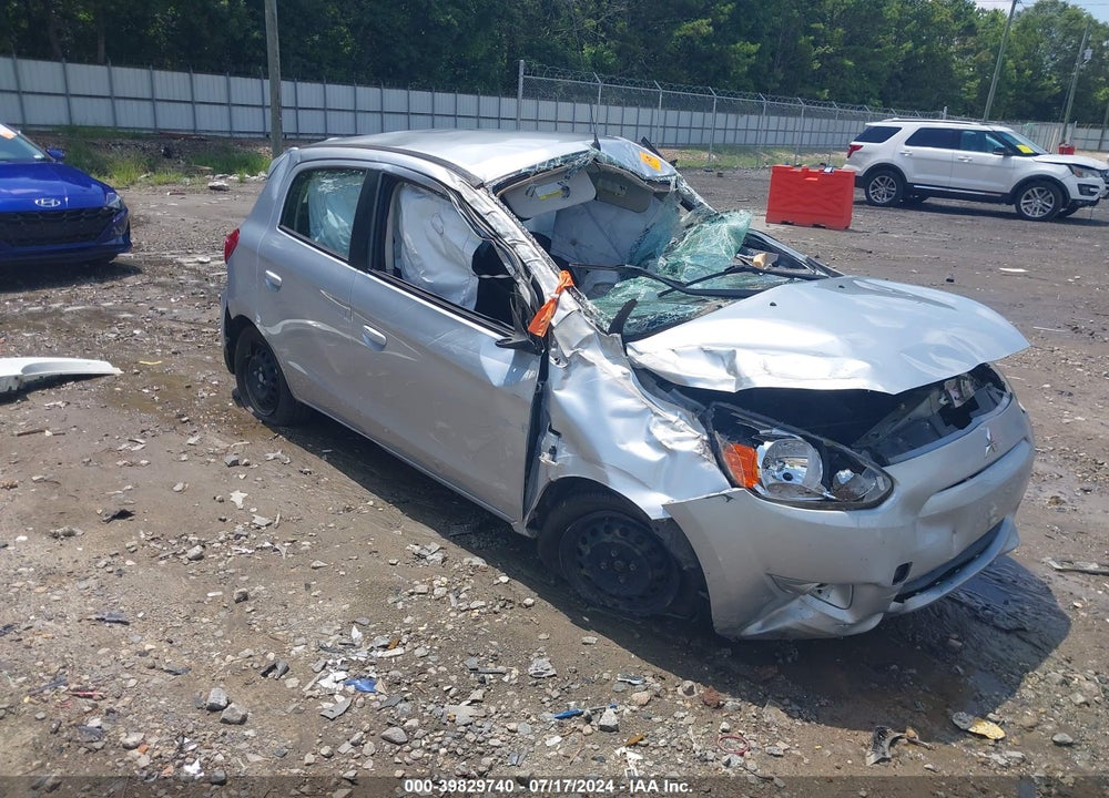 2014 MITSUBISHI MIRAGE VIN: ML32A3HJ8EH010145