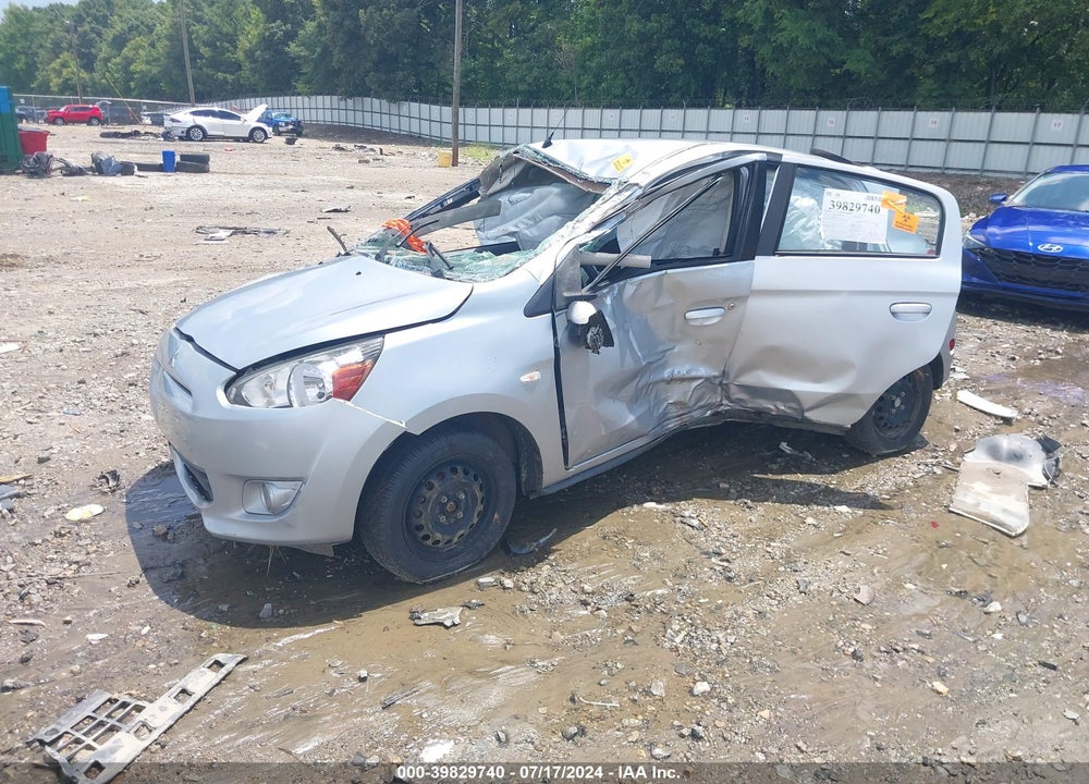 2014 MITSUBISHI MIRAGE VIN: ML32A3HJ8EH010145