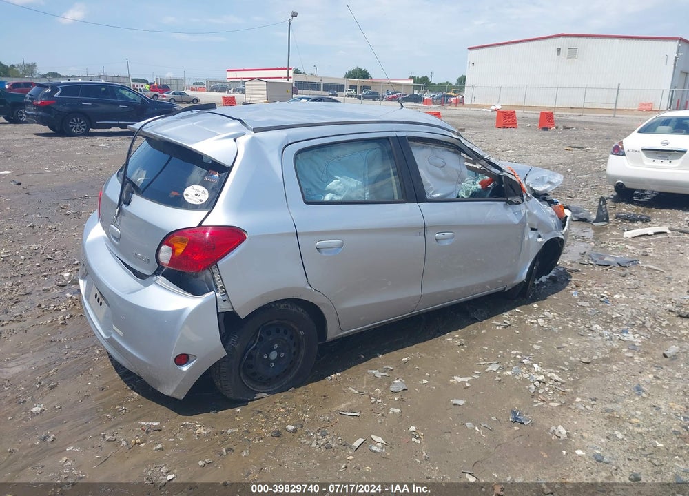 2014 MITSUBISHI MIRAGE VIN: ML32A3HJ8EH010145