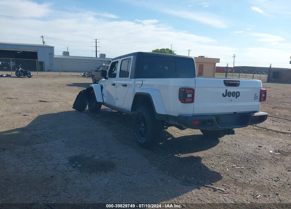 2024 JEEP GLADIATOR WILLYS VIN: 1C6HJTAG2RL103792