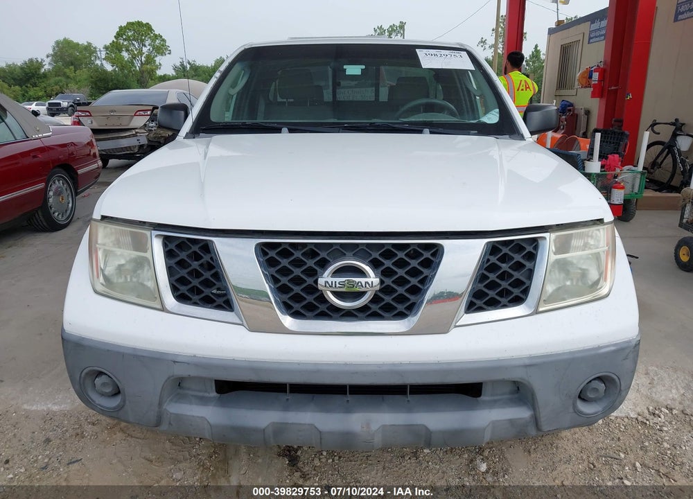 2006 NISSAN FRONTIER XE VIN: 1N6BD06T96C444545