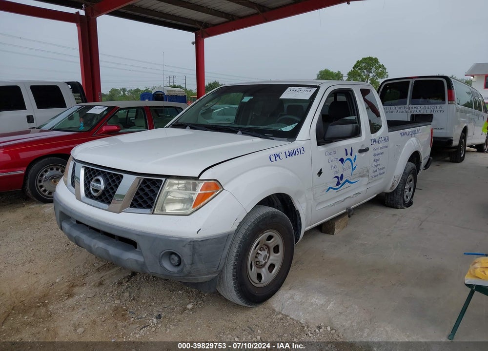 2006 NISSAN FRONTIER XE VIN: 1N6BD06T96C444545