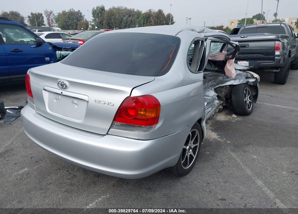 2003 TOYOTA ECHO VIN: JTDAT123930270776