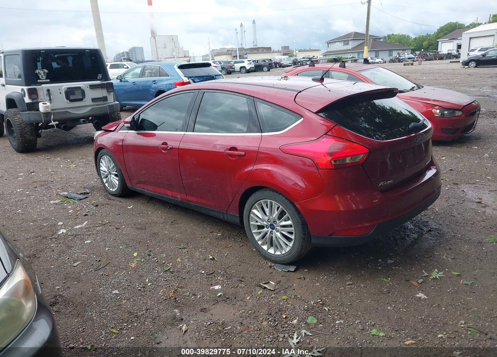 2017 FORD FOCUS TITANIUM VIN: 1FADP3N2XHL280129