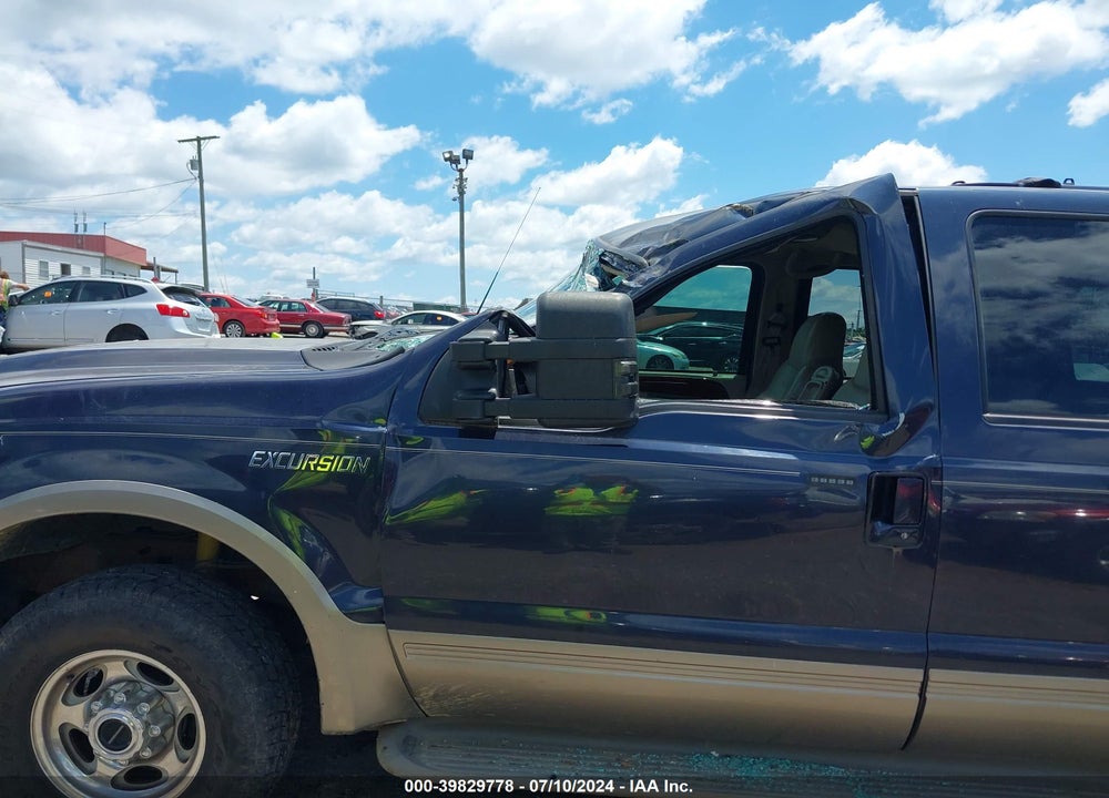 2000 FORD EXCURSION LIMITED VIN: 1FMNU43S9YED79038