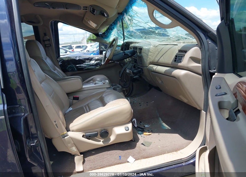 2000 FORD EXCURSION LIMITED VIN: 1FMNU43S9YED79038