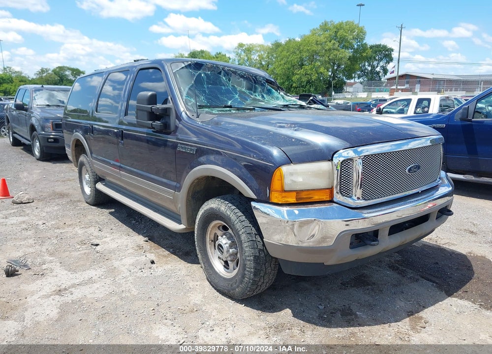 2000 FORD EXCURSION LIMITED VIN: 1FMNU43S9YED79038