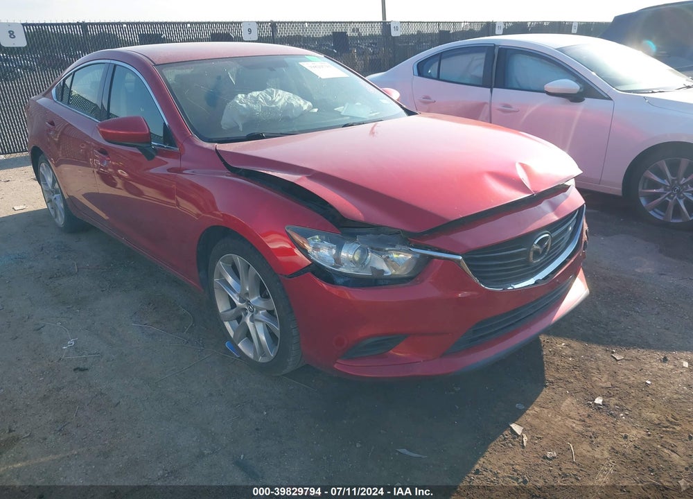 2015 MAZDA 6 I TOURING VIN: JM1GJ1V55F1223031