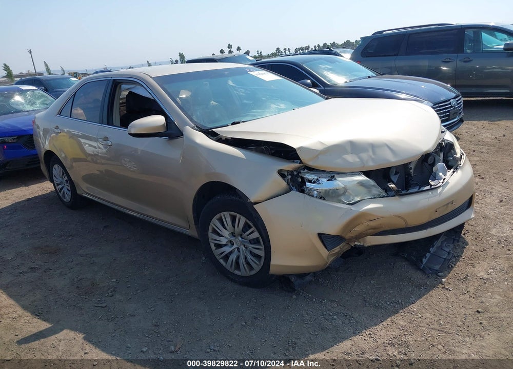 2012 TOYOTA CAMRY LE VIN: 4T1BF1FK1CU074428