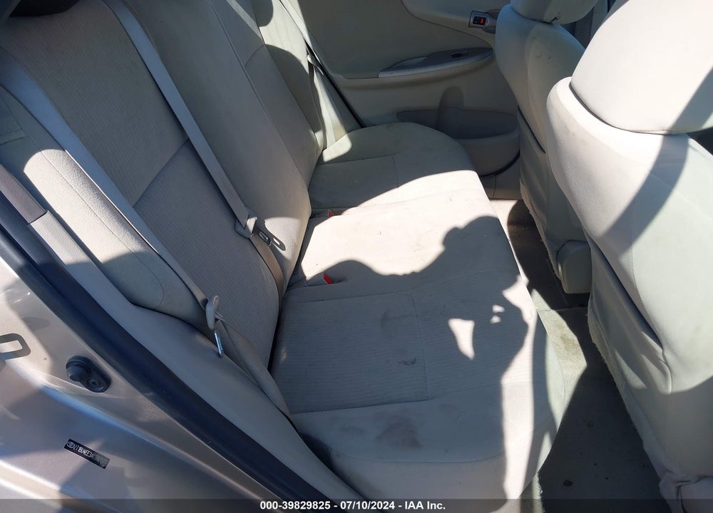 2010 TOYOTA COROLLA LE VIN: 2T1BU4EE3AC387272