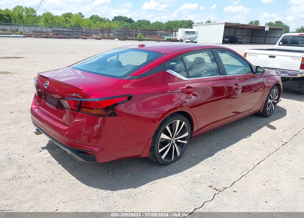 2019 NISSAN ALTIMA 2.5 SR VIN: 1N4BL4CV4KC112872