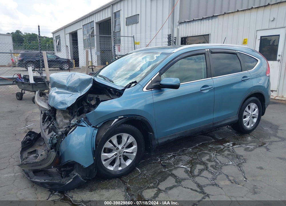 2014 HONDA CR-V EX-L VIN: 2HKRM4H79EH638925