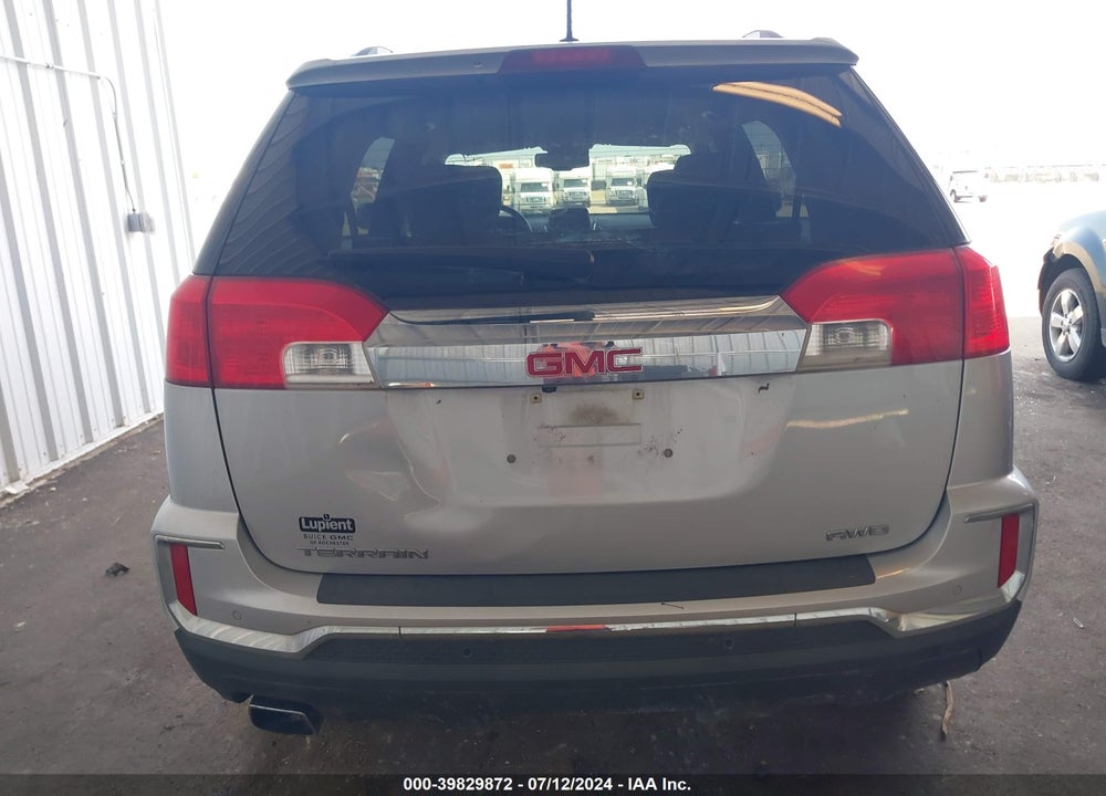 2017 GMC TERRAIN SLE-2 VIN: 2GKFLTEK3H6255827