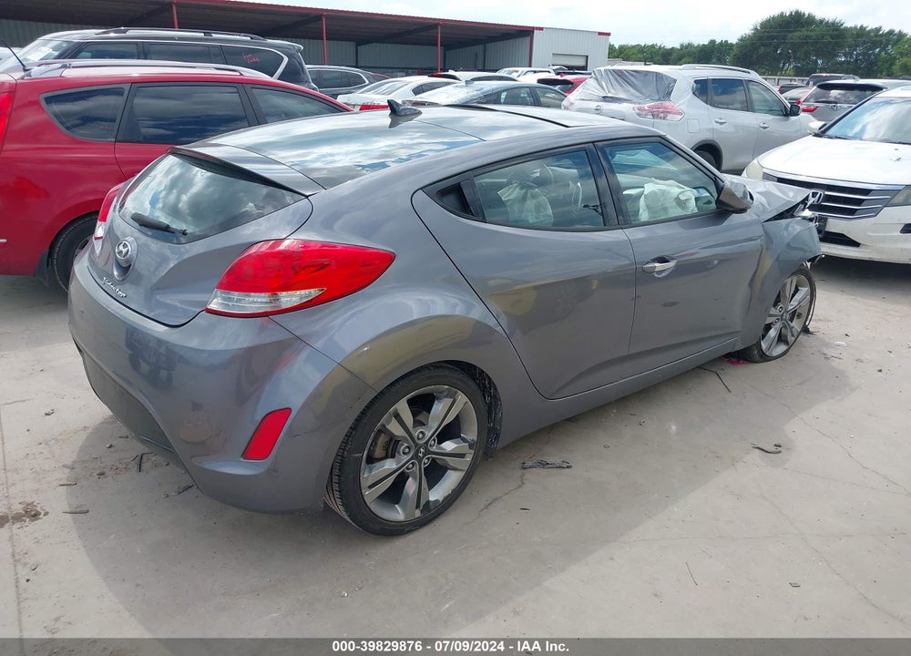 2016 HYUNDAI VELOSTER VIN: KMHTC6AD7GU298750