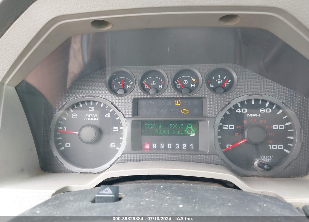 2008 FORD F-250 XL/XLT VIN: 1FTNF20518EC98679