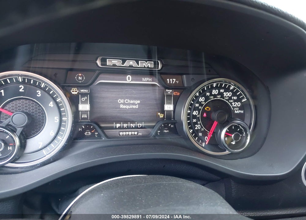 2021 RAM 1500 LAIE  4X2 5'7 BOX VIN: 1C6RREJTXMN673655