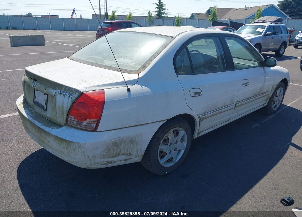 2005 HYUNDAI ELANTRA GLS/GT VIN: KMHDN46D65U006904