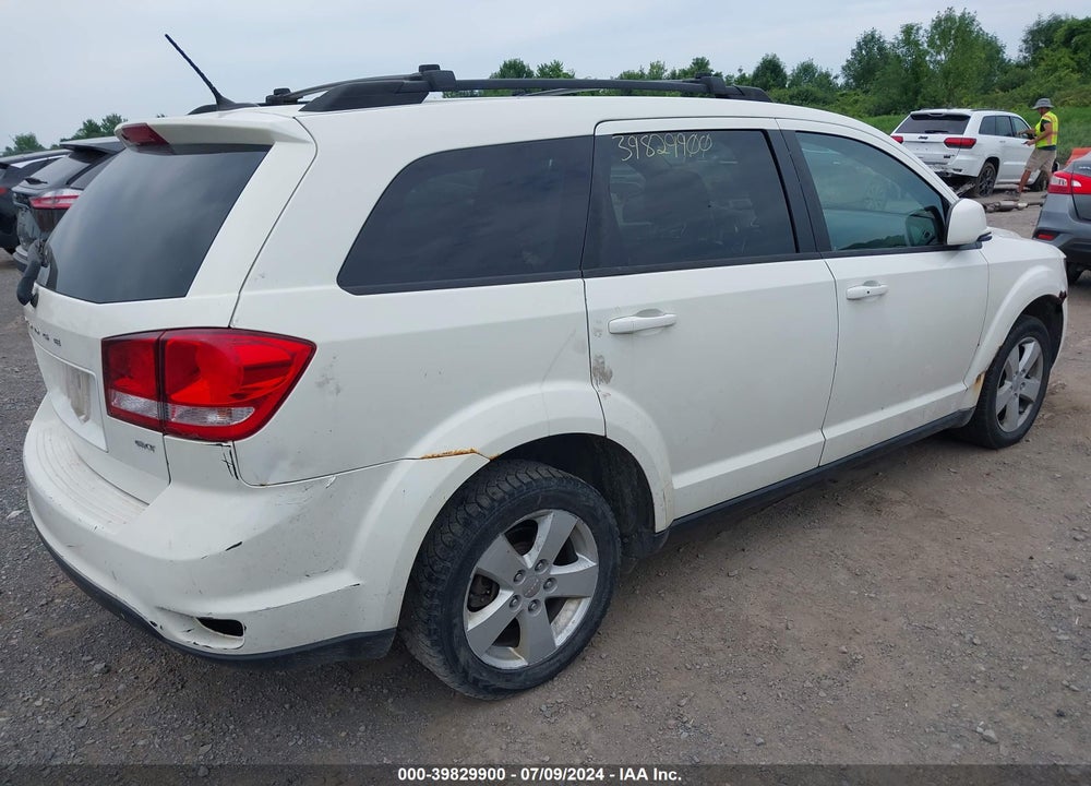 2012 DODGE JOURNEY SXT VIN: 3C4PDDBG6CT246160