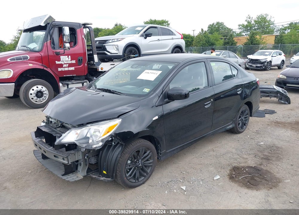 2024 MITSUBISHI MIRAGE G4 BLACK EDITION VIN: ML32FUFJ5RHF06670
