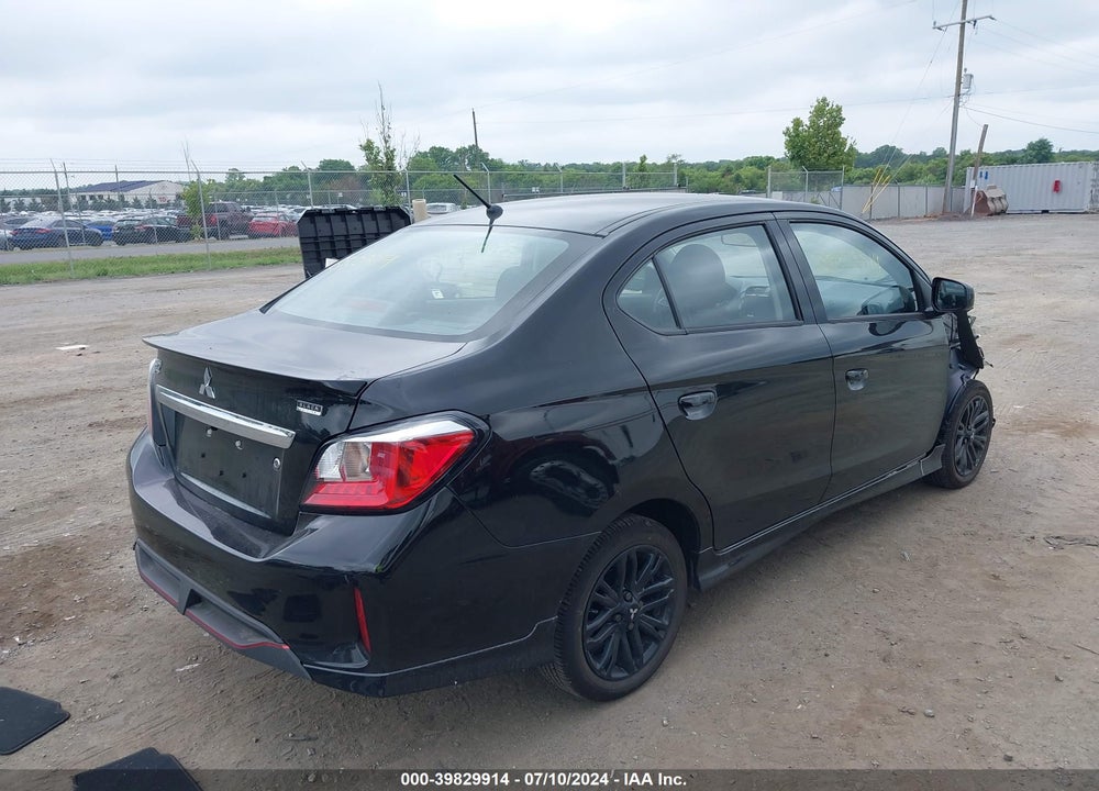 2024 MITSUBISHI MIRAGE G4 BLACK EDITION VIN: ML32FUFJ5RHF06670