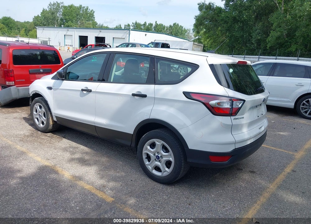 2017 FORD ESCAPE S VIN: 1FMCU0F7XHUA16082