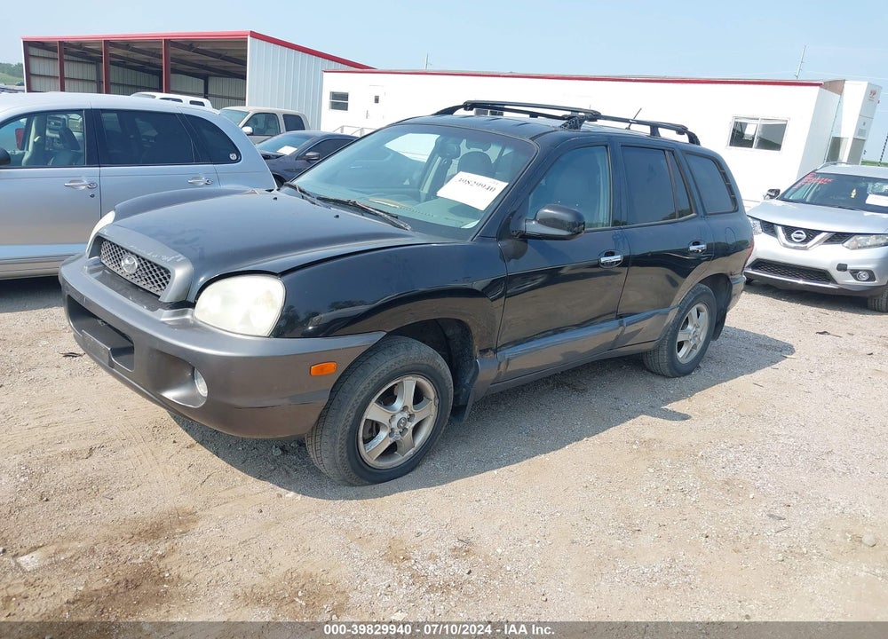 2004 HYUNDAI SANTA FE GLS/LX VIN: KM8SC73E54U787876
