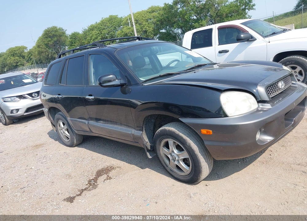 2004 HYUNDAI SANTA FE GLS/LX VIN: KM8SC73E54U787876
