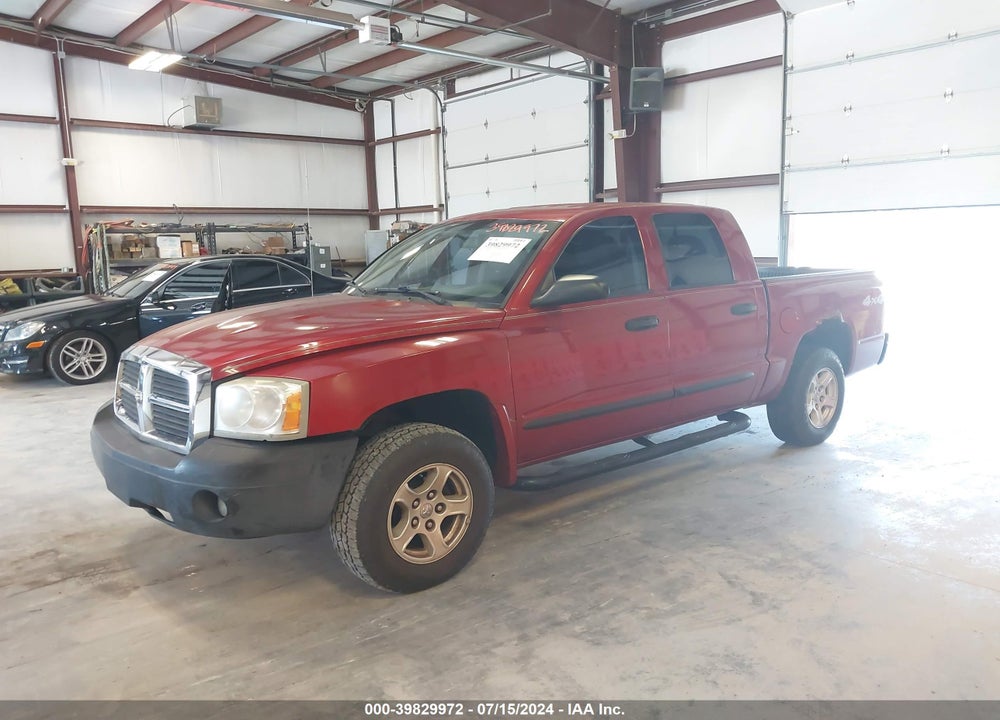2007 DODGE DAKOTA SLT VIN: 1D7HW48PX7S176326