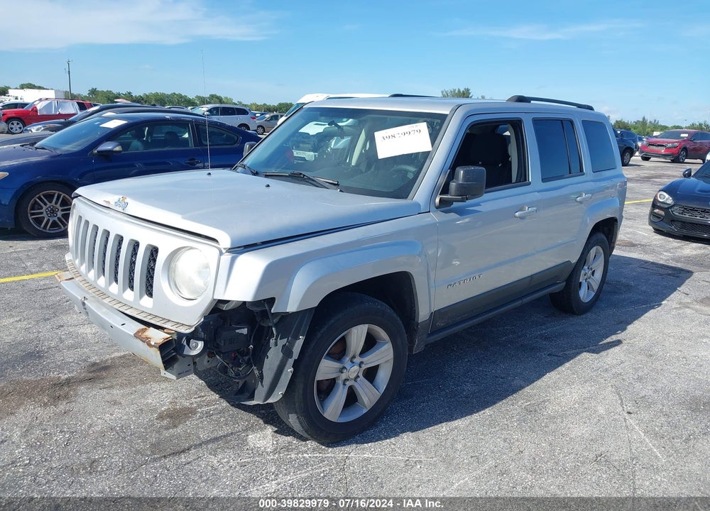 2014 JEEP PATRIOT SPORT VIN: 1C4NJRBBXED510622
