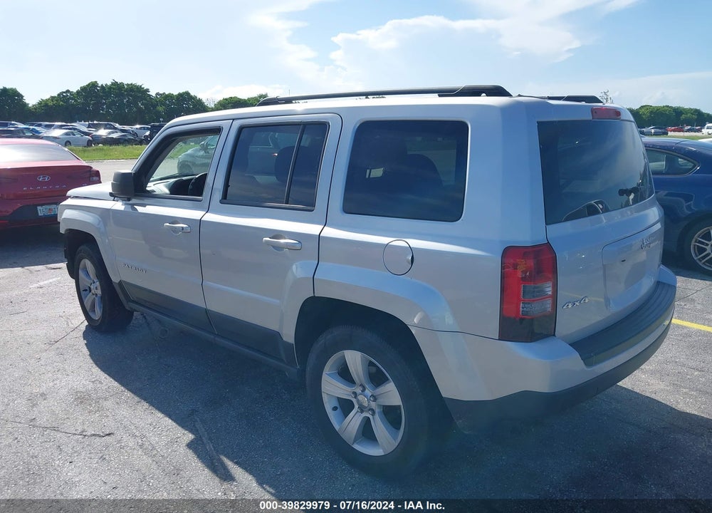 2014 JEEP PATRIOT SPORT VIN: 1C4NJRBBXED510622
